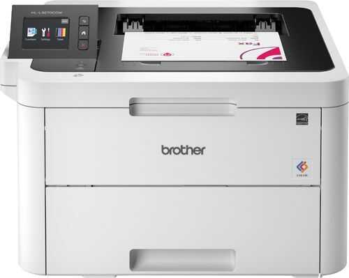 Brother - HL-L3270CDW Wireless Color Laser Printer For Rent - White