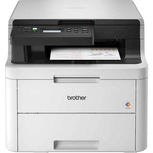 Rent to own Brother - HL-L3290CDW Wireless Color All-In-One Laser Printer - White