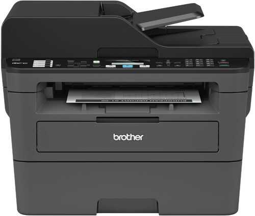 Rent to own Brother - MFC-L2710DW Wireless Black-and-White All-in-One Laser Printer - Black