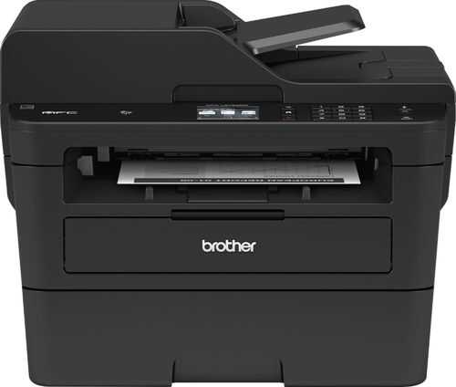 Rent to own Brother - MFC-L2750DW Wireless Black-and-White All-In-One Laser Printer - Gray