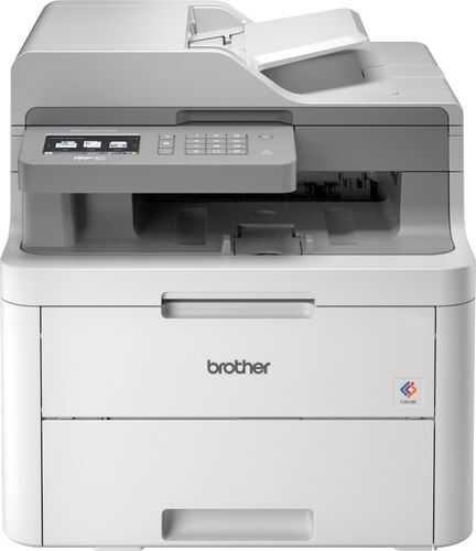 Rent to own Brother - MFC-L3710CW Wireless Color All-In-One Laser Printer - White