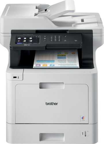 Rent to own Brother - MFC-L8900CDW Wireless Color All-in-One Laser Printer - White