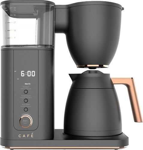 Café - Drip 10-Cup Coffee Maker with Wi-Fi - Matte Black