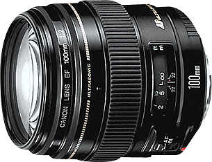 Canon - EF 100mm f/2 USM Medium Telephoto Lens - Black