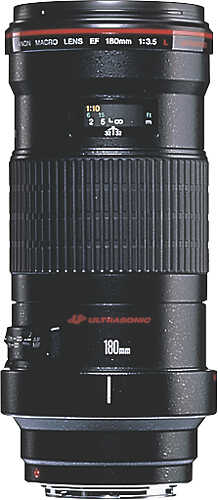 Canon - EF 180mm f/3.5L Macro USM Lens - Black