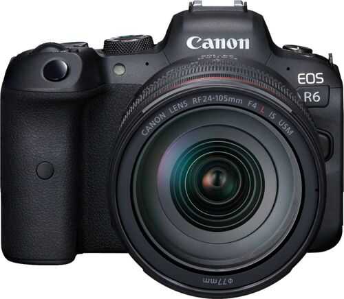 Rent to own Canon - EOS R6 Mirrorless Camera with RF 24-105mm f/4L IS USM Lens - Black