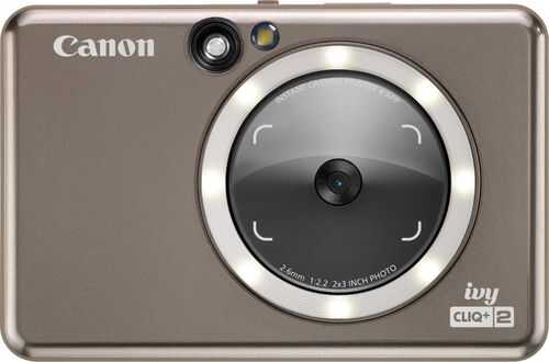 Rent to own Canon - Ivy CLIQ+2 Instant Film Camera - Metallic Mocha