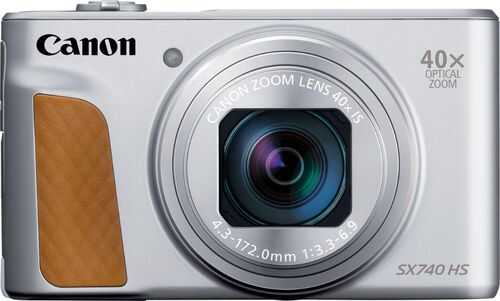 Rent to own Canon - PowerShot SX740 HS 20.3-Megapixel Digital Camera - Silver