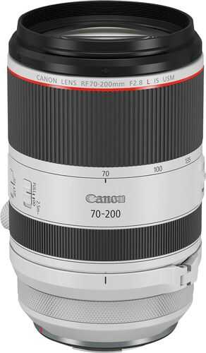 Canon - RF 70-200mm f/2.8L IS USM Telephoto Zoom Lens for EOS R Cameras