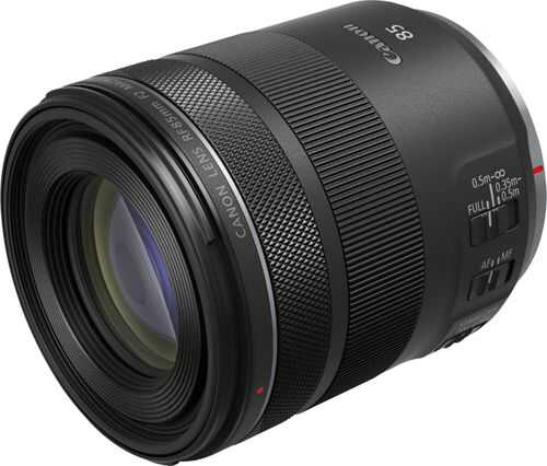 Canon - RF 85mm f/2 Macro IS STM Medium Telephoto Lens for EOS R Cameras - Black