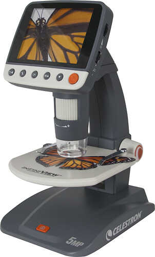 Rent to own Celestron - Infiniview LCD Digital Microscope - Gray