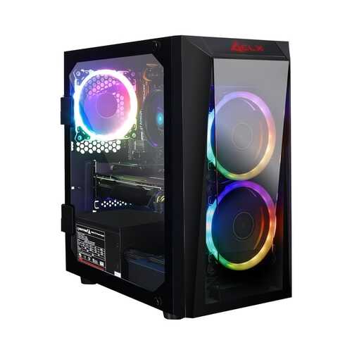 Rent to own CLX - Gaming Desktop - AMD Ryzen 3 2200G - 8GB Memory - NVIDIA GeForce GTX 1660 - 1TB HDD + 120GB SSD - Black