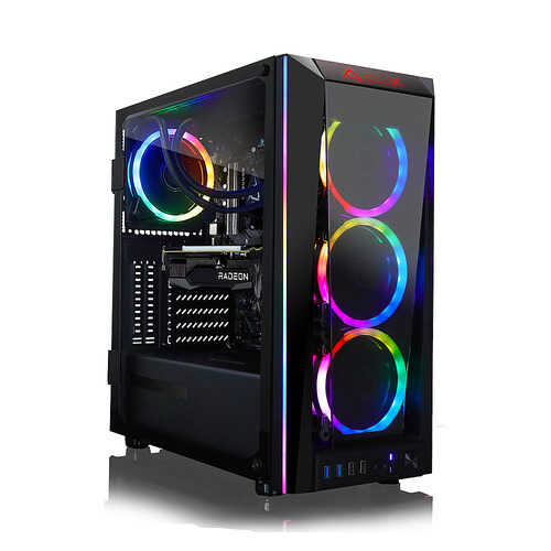 CLX - SET Gaming Desktop - AMD Ryzen 9 5900X  - 32GB Memory - Radeon RX 6900 XT - 480GB SSD + 3TB HDD