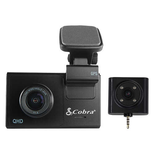 Rent to own Cobra - SC 200 / FV-C1 Bundle Dual-View Smart Dash Cam with Cabin-View Accessory Camera