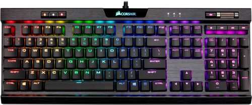 Rent to own CORSAIR - K70 RGB MK.2 LOW PROFILE RAPIDFIRE Wired Gaming Mechanical CHERRY MX Speed Switch Keyboard with RGB Back Lighting - Black