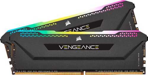 CORSAIR - VENGEANCE RGB PRO 16GB (2x8GB) DDR4 3600 (PC4-28800) C18 1.35V Desktop Memory