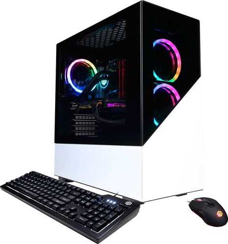 CyberPowerPC - Gamer Supreme Gaming Desktop - AMD Ryzen 7 3700X - 16GB Memory - AMD Radeon RX 6700 XT - 1TB SSD - White