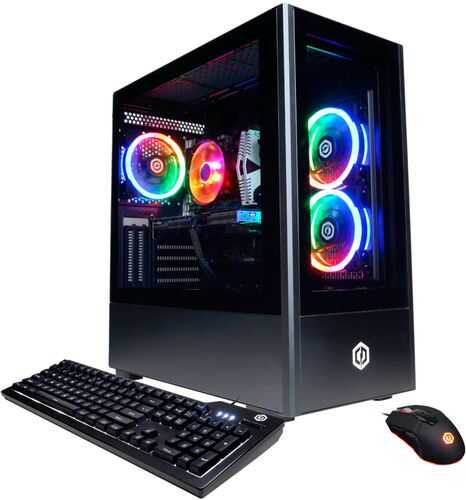 CyberPowerPC - Gamer Xtreme Gaming Desktop - Intel Core i5-11600KF - 16GB Memory - NVIDIA GeForce GTX 1660 Super - 500GB SSD - Black