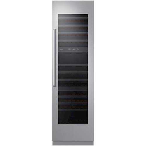 Rent to own Dacor - Modernist Collection 24" Front Panel Kit for Select Integrated Wine Cellars - Silver Stainless Steel