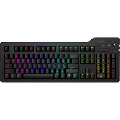 Rent to own Das Keyboard - 4Q   Professional - Soft Tactile - Cherry MX  RGB Brown Mechnical Keyboard for  WIN LINUX