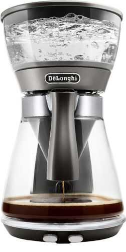 Rent to own De'Longhi - 8-Cup Coffee Maker - Silver Metallic