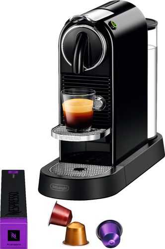 Rent to own De'Longhi - Nespresso CitiZ Espresso Machine by De'Longhi, Limousine Black - Limousine Black
