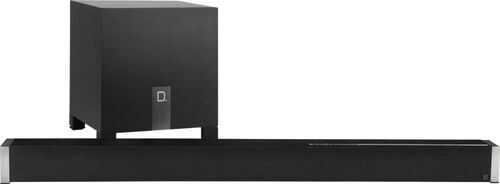 Rent to own Definitive Technology - 5.1 Channel Soundbar System with 8" Wireless Subwoofer - Black