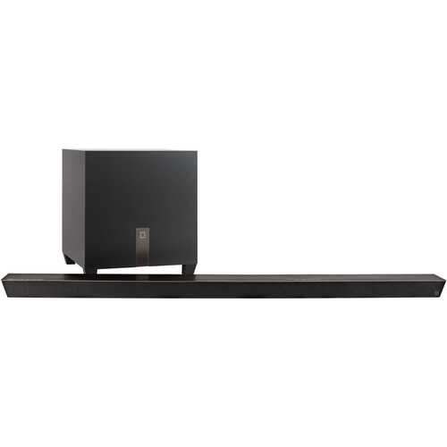 Rent to own Definitive Technology - Studio Slim Series 3.1-Channel Soundbar System with 8" Wireless Subwoofer and Chromecast Built-in - Black