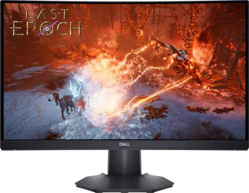 Dell - 24" VA LED FHD Curved Gaming Monitor (HDMI 2.0, Display Port 1.2) - Black