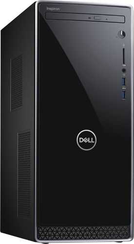 Rent to own Dell - Inspiron Desktop - Intel Core i5 - 12GB Memory - 256GB Solid State Drive - Black With Silver Trim