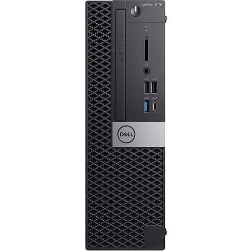 Dell - Optiplex 7070 SFF Desktop - i5 9th Gen i5-9500 - 8GB 256GB- Black - Black