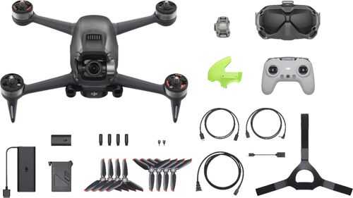 Lease DJI FPV Drone Combo with Remote Controller and Goggles