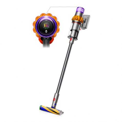 Rent to own Dyson - V15 Detect Cordless Vacuum - Yellow/Nickel