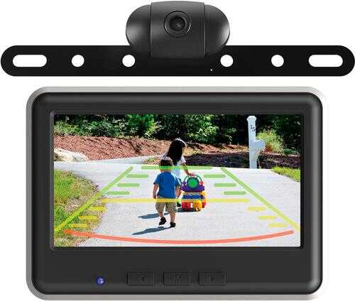 Rent to own EchoMaster - Wireless Backup Camera and Color Monitor Kit - Black