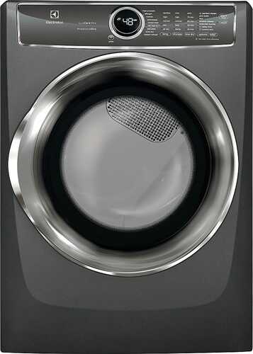 Rent to own Electrolux - 8.0 Cu. Ft. 9-Cycle Electric Front Load Dryer with Predictive Dry™ - Titanium