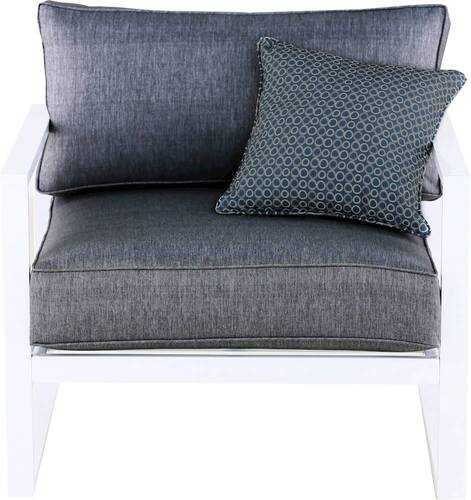 Elle Decor - Paloma Outdoor Arm Chair - White