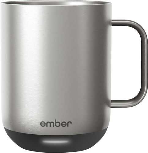 Ember - Temperature Control Smart Mug² - 10 oz - Stainless Steel