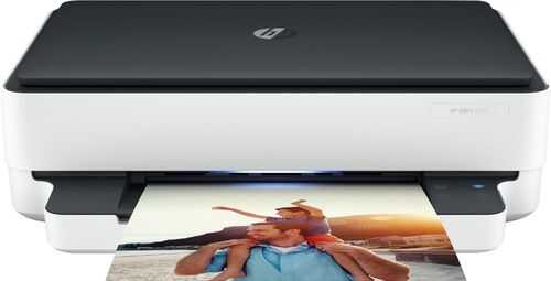 Rent to own Envy 6075 Wireless All In One Inkjet Printer with 2 years of HP Instant Ink - White