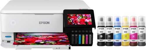 Epson - EcoTank® Photo ET-8500 Wireless Color All-in-One Supertank Printer