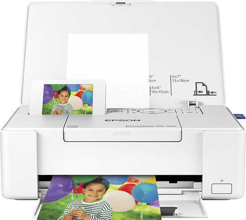 Epson - PictureMate PM-400 - C11CE84201 Wireless Photo Printer - White