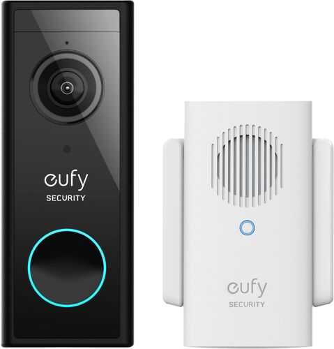 eufy - Smart Wi-Fi 2k Video Doorbell w/ Chime
