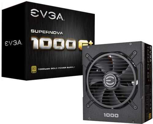 EVGA - GP Series SuperNOVA 1000W ATX 80 Plus Gold Fully Modular Power Supply - Black