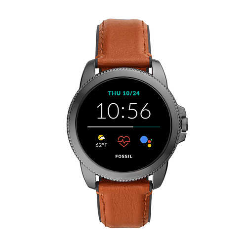 Fossil - Gen 5e Smartwatch 44mm Leather - Brown