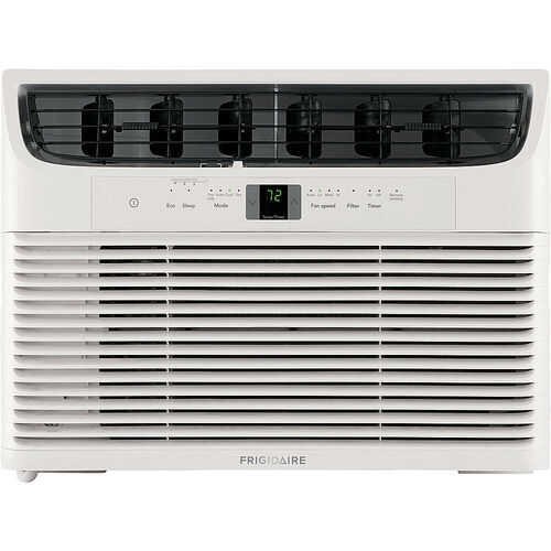 Rent to own Frigidaire - 550 sq ft Window-Mounted Compact Air Conditioner with Remote Control - White