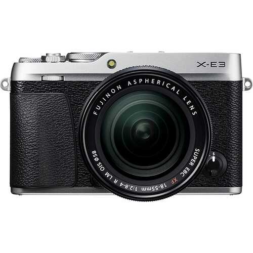 Rent to own Fujifilm - X Series X-E3 Mirrorless Camera with 18-55mm Lens - Silver