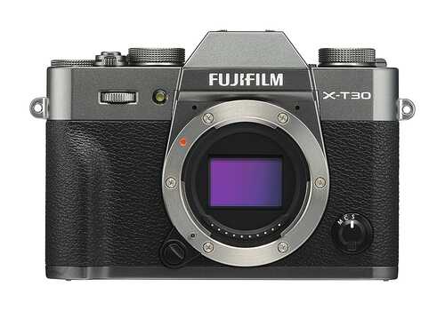 Rent to own Fujifilm - X Series X-T30 Mirrorless Camera (Body Only) - Charcoal Silver