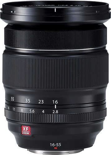 Fujifilm - XF 16-55mm R LM WR Standard Zoom Lens for X-Mount Cameras - Black