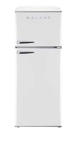 Galanz - Retro 10 Cu. Ft Top Freezer Refrigerator - White