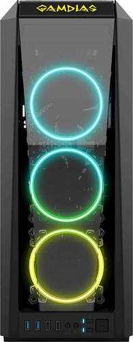 GAMDIAS - TALOS ATX Mid-Tower Case - Black