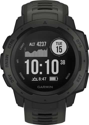 Finance Garmin Instinct Smartwatch Fiber-Reinforced Polymer